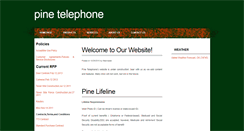 Desktop Screenshot of pinetelephone.com