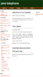 Mobile Screenshot of pinetelephone.com